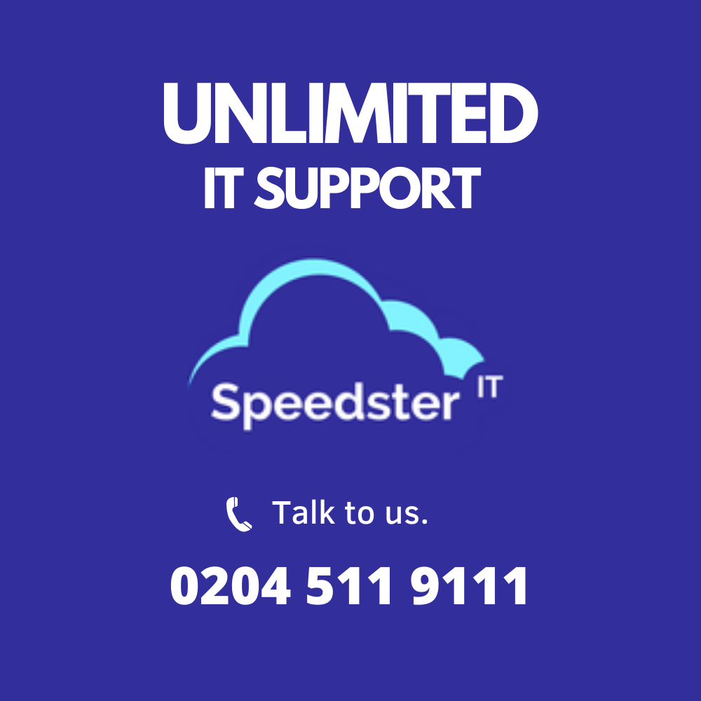 IT Support London - Unlimited IT Support from Speedster IT