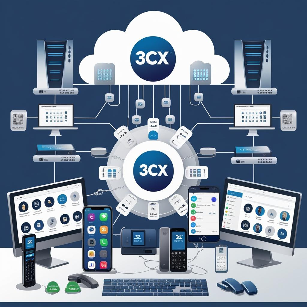 how does 3cx phone system work speedster it