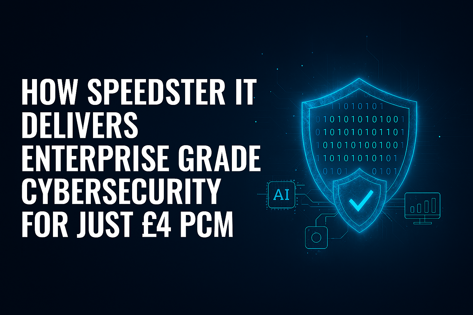 how speedster it delivers enterprise grade mssp cybersecurity for just £4 pcm